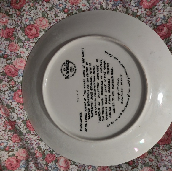 🌪️ Limited Edition Vintage Wizard of Oz Plate 🌪️ - Picture 7 of 7
